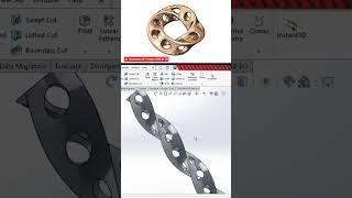 Solidworks Bracelet Design  #shorts #short