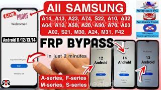 2025 New Method | All Samsung FRP Bypass Android 11-12-13-14 || No Code *#0*# - No Need TalkBack