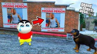 Shinchan Try To Find Lost Franklin in GTA 5 | Franklin Missing in gta 5