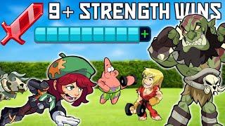 9+ STRENGTH WINS  • Brawlhalla POWER Legends ONLY 1v1 Gameplay