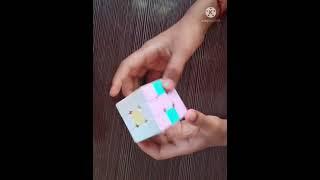 Rubix cube trick #1 #learn_with_fun #learnwithfun #rubik's_cube