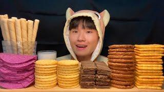 노브랜드 과자 여러가지 인기과자 먹방!Snack Mukbang!