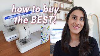 Learn How to Buy The BEST Sewing Machine