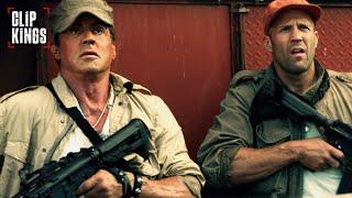 Doc's Epic Fight Skills Shock the Team | The Expendables 3