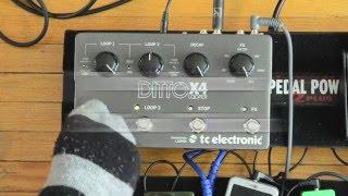 Ditto x 4 Looper Review: All 7 EFX and Specs