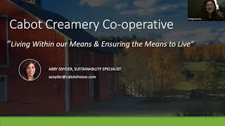 Pathways in Business and the Environment: Abby Snyder, Cabot Creamery Cooperative