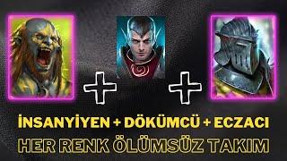 İnsanyiyen Dökümcü Eczacı Tüm Renkler Ölümsüz Clan Boss Takımı