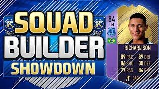 THE FIRST FIFA 19 PLAYER OF THE MONTH!!! INFORM RICHARLISON SQUAD BUILDER SHOWDOWN!!!