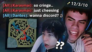 Karasmai LOST HIS MIND after playing against my NEW JUNGLE CLEAR