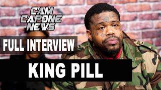 King Pill Calls Out 4xtra To Fade/ Put On Piru In Prison/ DW Flame/ Starting A Riot/ Getting Shot