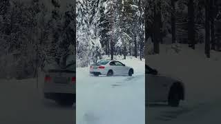 E90 winter drift 