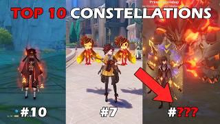 TOP 10 CONSTELLATIONS | GENSHIN IMPACT!