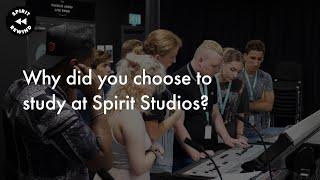 Spirit Rewind: 'Why did you choose to study at Spirit Studios?'