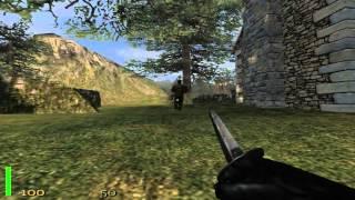 Return To Castle Wolfenstein Walkthrough Part 9 ( Forest Compoud ) HD All Secrets