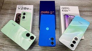 Moto G45 5g vs Oppo K12x 5g vs Vivo Y28e 5g - Flipkart Sale Discount | Gaming Processor | Best 