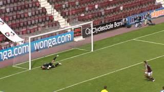 John Sutton Goal, Hearts 2-0 St Johnstone, 04/08/2012