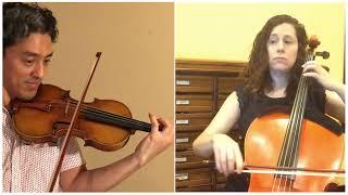 The High Reel Set,  performed by Kevin Kumar, violin, and Amy Barston, cello