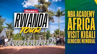 NBA Academy Africa Visit the Kigali Genocide Memorial