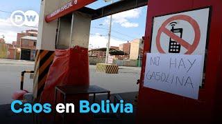 Bolivia se hunde en una crisis económica y política