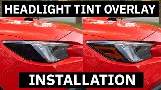 2022+ Subaru WRX Headlight Reflector Tint Overlays [Installation]