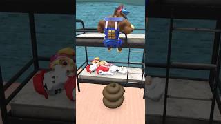 PAW Patrol: Best Scenes ► Chase Teases Marshall & Skye #shorts #funny