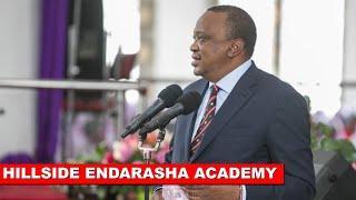 Listen to former president Uhuru Kenyatta's speech in Nyeri today at Endarasha Hillside Academy!