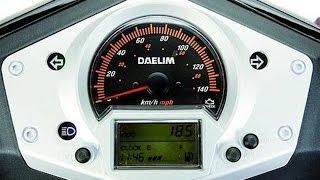 Daelim S1 0-100 Km/h 0-60 Mph