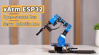 xArm ESP32 Bus Servo Robotic Arm Powered by Open-source ESP32 Python Programmable Robot