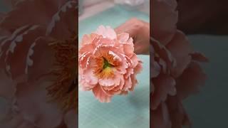 Beautiful flowers craft paper rose flower crafting ideas #flowerpapercraft #flowers#flowercraft #diy