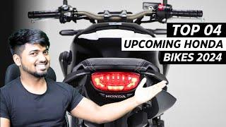 Upcoming Top 04 Honda️‍Bikes India 2024 | Upcoming Honda Bikes 2024 | Upcoming Bikes In India 2024