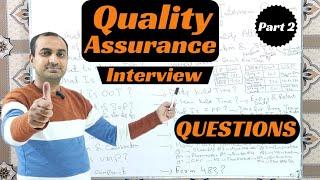 Quality Assurance Interview Questions With Answers | QA Job Interview