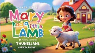 Mary Has a Little Lamb  | Fun Sing-Along Nursery Rhyme! | E-Family Channel