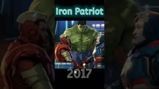 Evolution of Iron Patriot #Shorts #Evolution