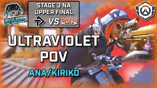 [Ultraviolet POV] Toronto Defiant vs NRG Shock | Stage 3 Upper Final | OWCS