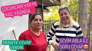 BABAMIN YENİ EŞİYLE SORU CEVAP⁉️MERAK ETTİKLERİNİZİ SORDUM, BABA EVİNDE BAŞIMIZA GELENLER