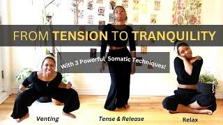 Healing Movement Exercise to RELEASE TENSION: Move through stress,anxiety, trauma & emotional blocks