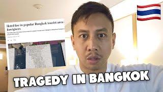 Emergency! A Fire Broke Out in Our Hotel in Bangkok, Thailand  | Vlog #1779