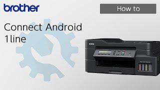 Connect Android 1line [Brother Global Support]