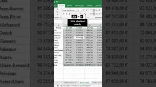 Microsoft Excel | 12 Raccourcis Excel en 1mn