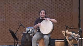 Frame drum solo