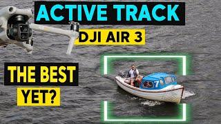 DJI AIR 3 - NEW ACTIVE TRACK REVIEW!