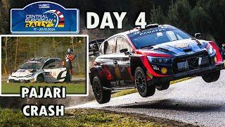 WRC Central European Rally 2024 | Sami Pajari Crash - Final Day