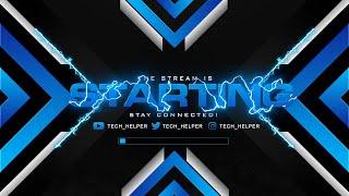 Animated Live Twitch Stream Design Package | Stream Starting Soon Screens | After Effects