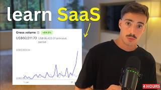 SaaS Course: Build a $1M SaaS Business with No Code (4+ Hours)