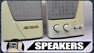 AROWANA JC-650 Surround Sound For Vintage PCs Multimedia Speaker System - Short Video