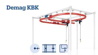 Demag KBK light crane system | Flexibility & Modularity