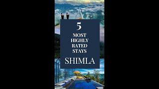 Top 5 Resorts in Shimla set 1 | Best resorts in Shimla | #shorts