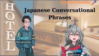 Japanese Phrases for Beginners- Japanese Conversation about Hotel {Japanese & English Subtitle}