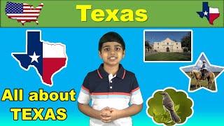 TEXAS | Learn 50 States of the USA | Learn About Texas | Interesting and Fun Facts