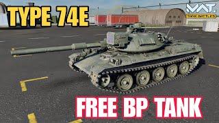 MWT: TANK BATTLES - Type 74E Free Bp Tank in action